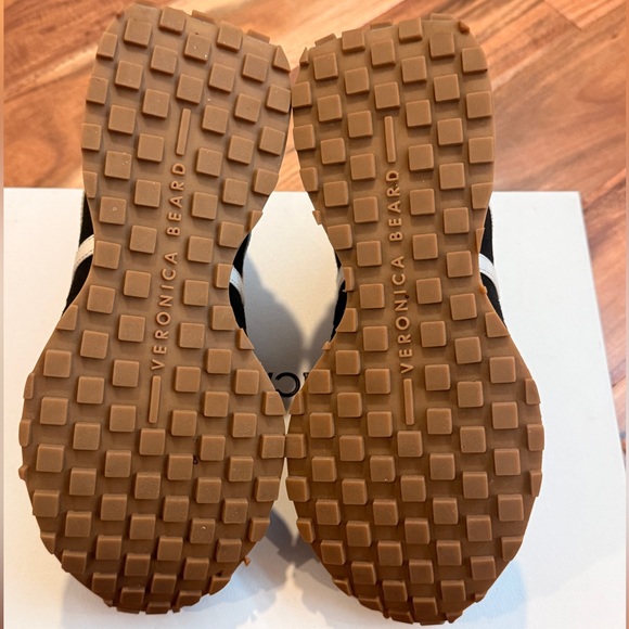 Veronica Beard Valentina Black/White Womens Sneakers Size 7.5 - Picture 7 of 9